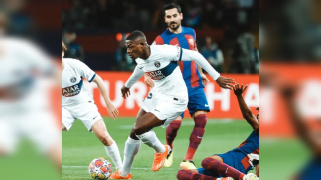 Barcelona vs PSG. [Instagram]